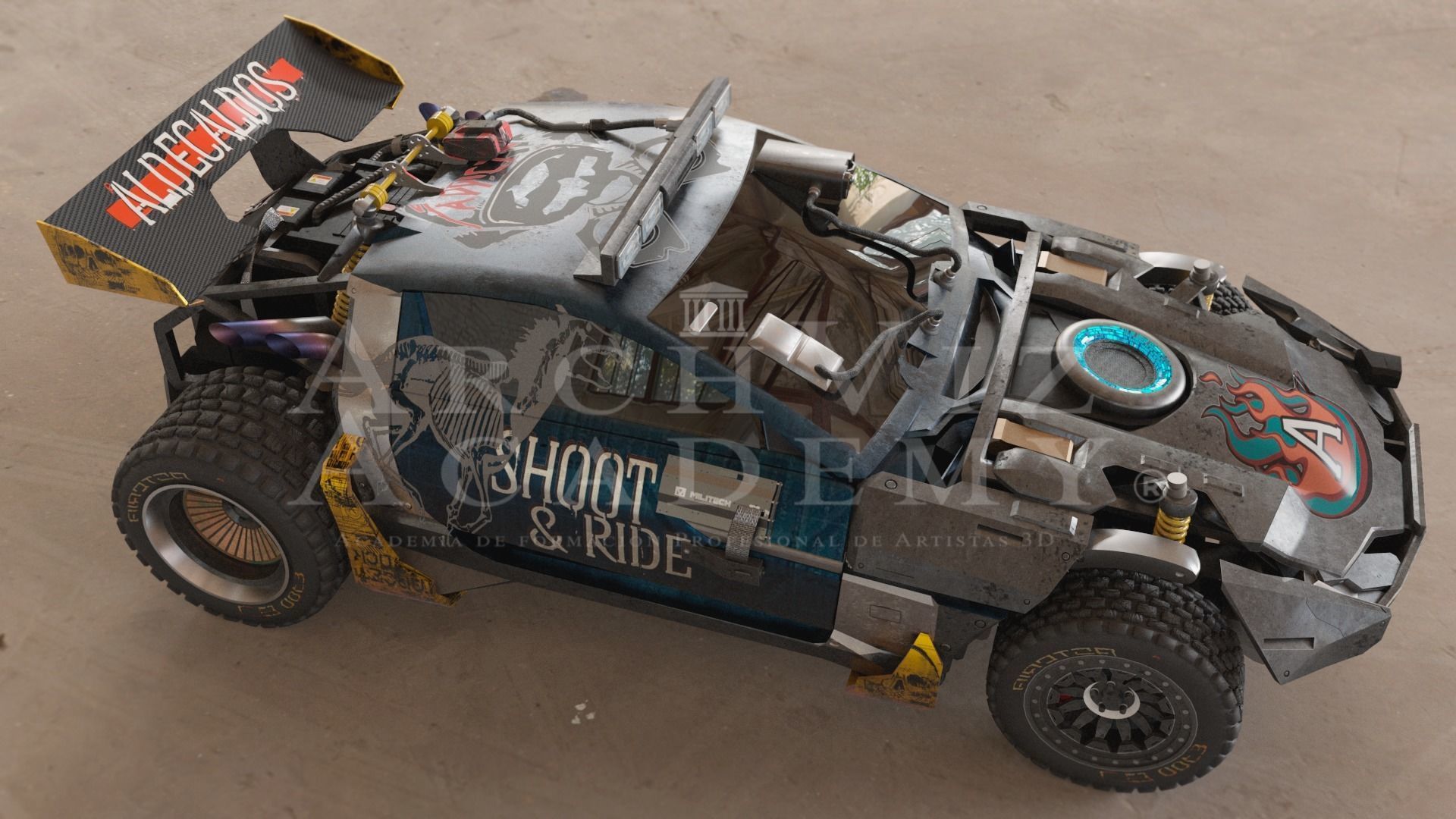 Coyote Shion Cyberpunk 2077 3D model_3