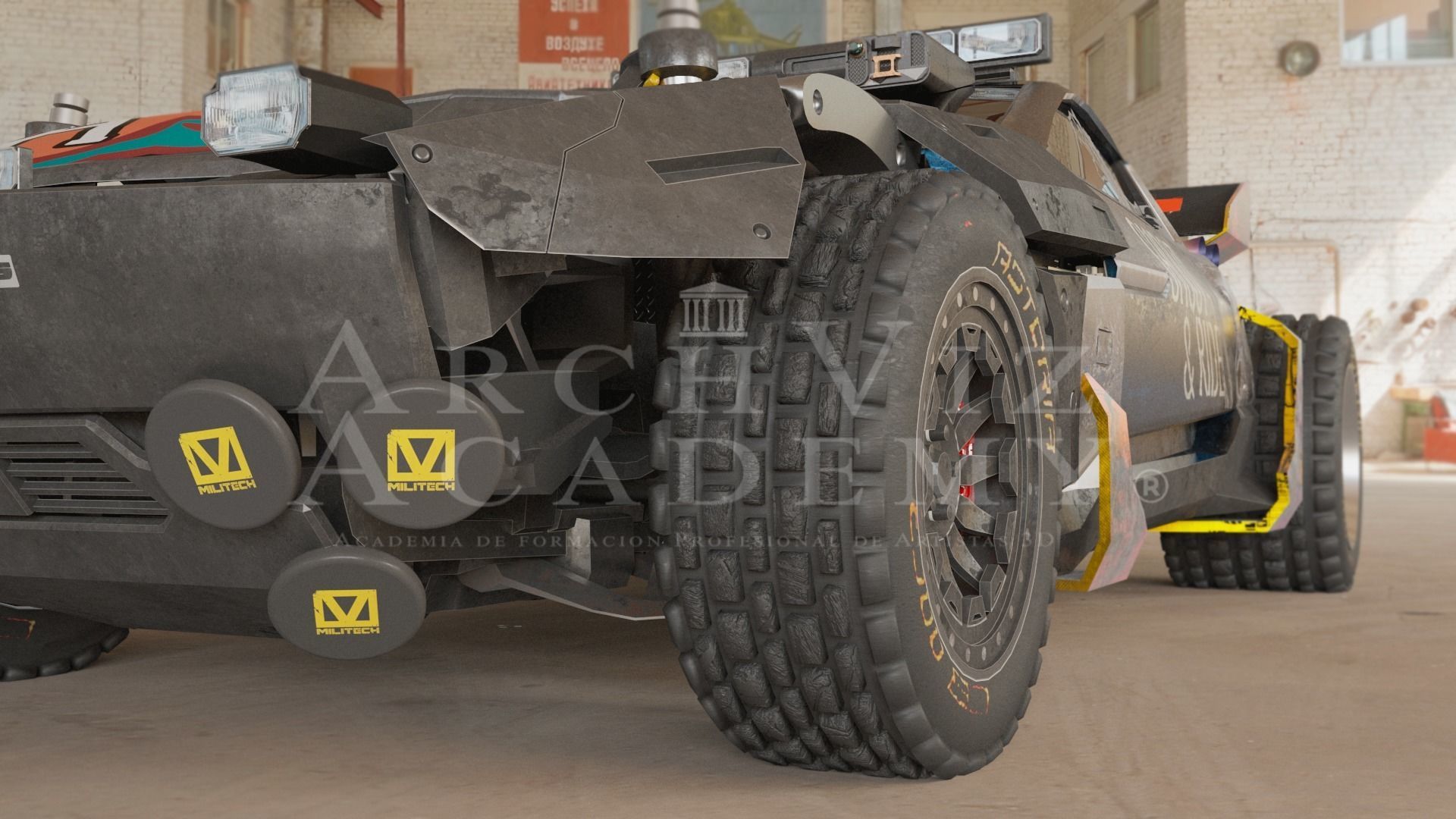 Coyote Shion Cyberpunk 2077 3D model_5