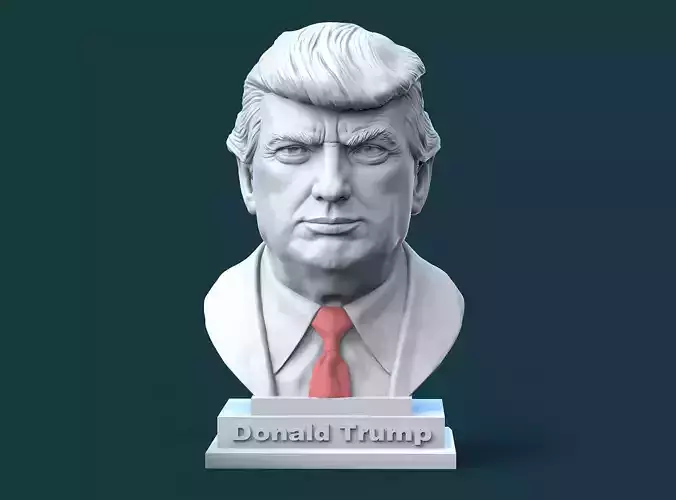 Donald Trump Bust  3D print model
