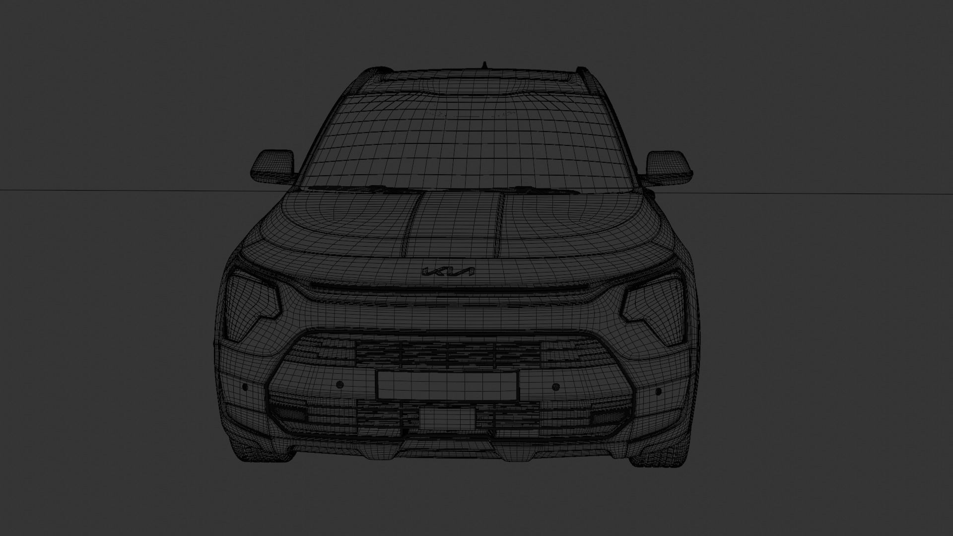 Kia Niro 2023 Rigged 3D model_10