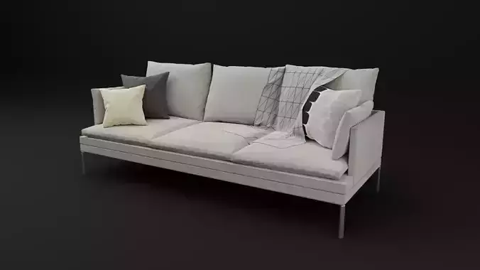 Sofa with Pillows
