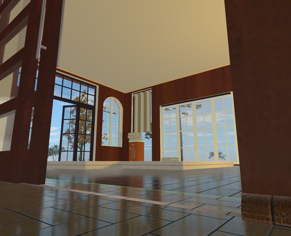 My house Model In montana Low-poly 3D model_13