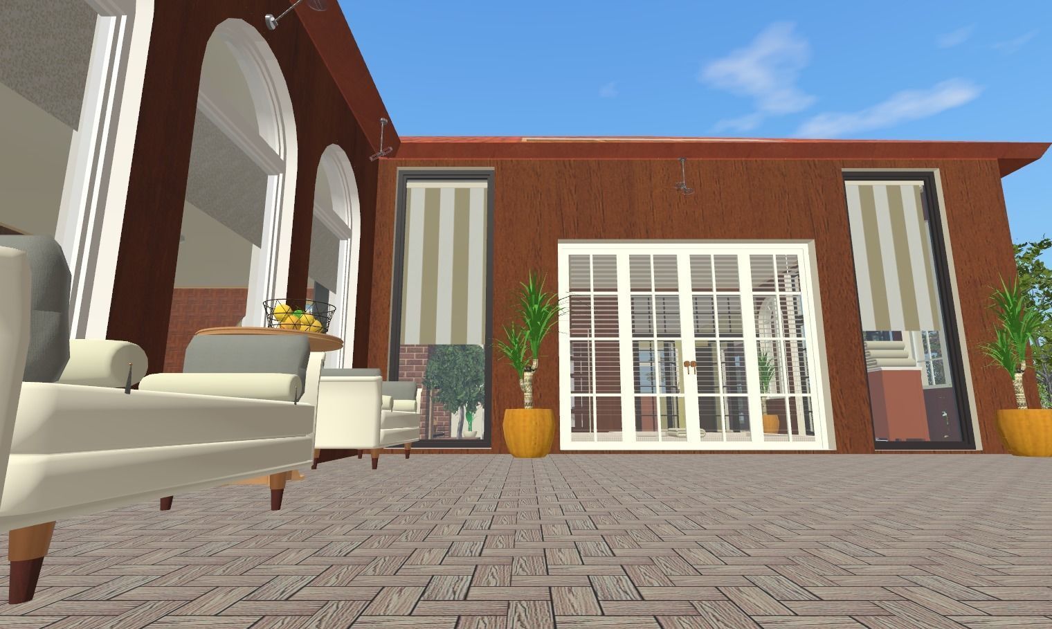 My house Model In montana Low-poly 3D model_31