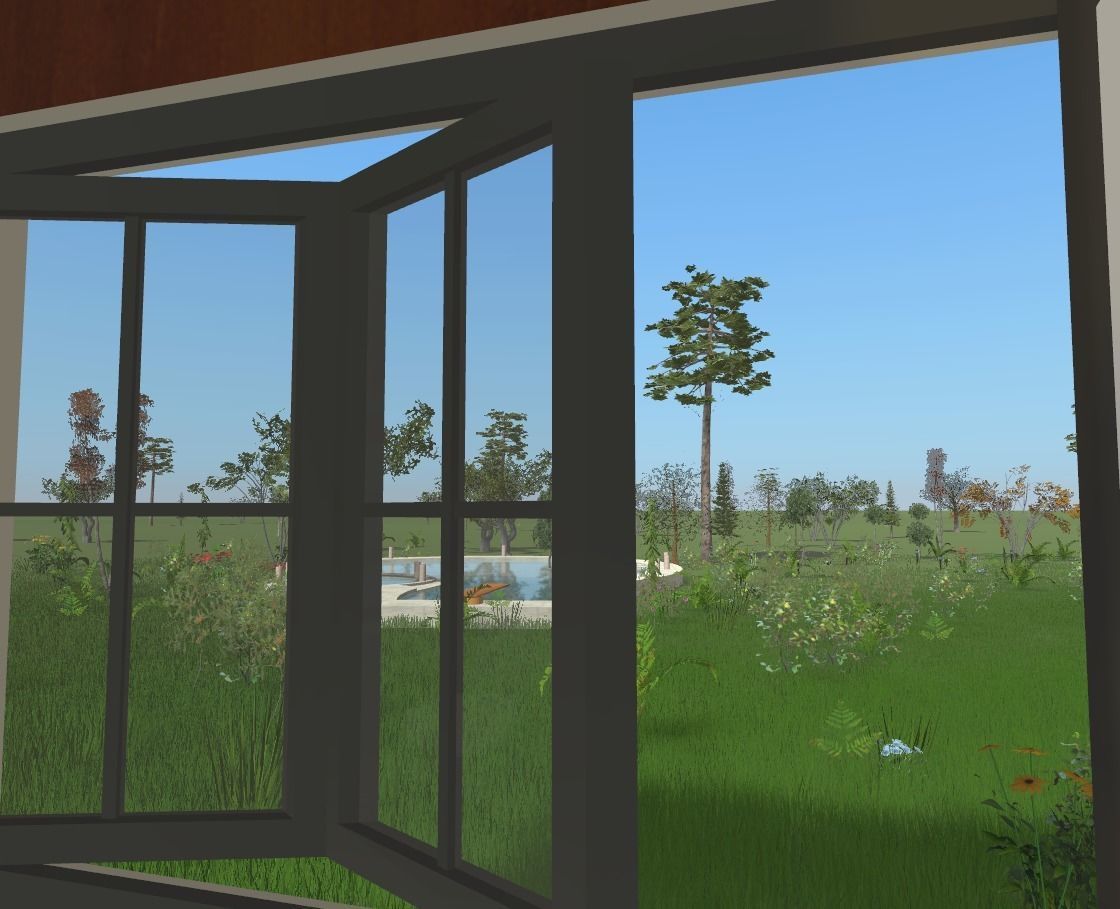 My house Model In montana Low-poly 3D model_7