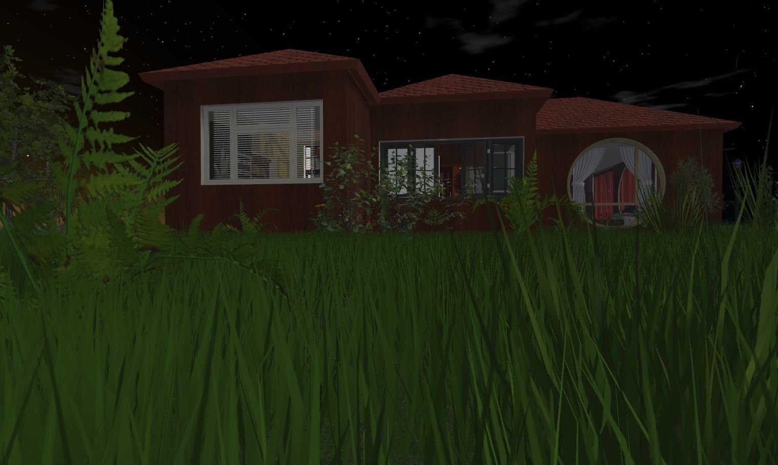 My house Model In montana Low-poly 3D model_62