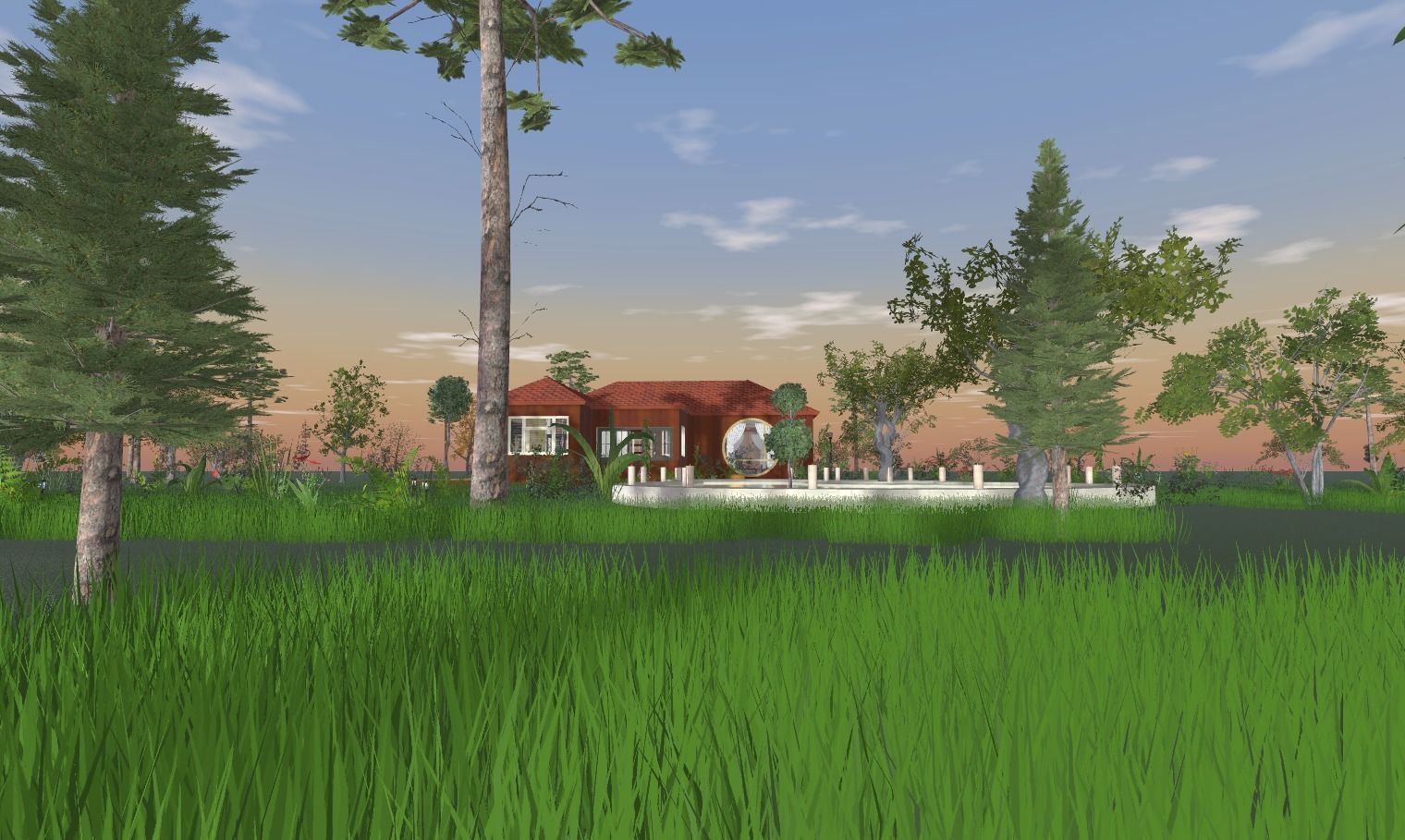 My house Model In montana Low-poly 3D model_74