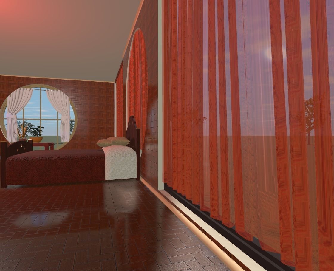 My house Model In montana Low-poly 3D model_43