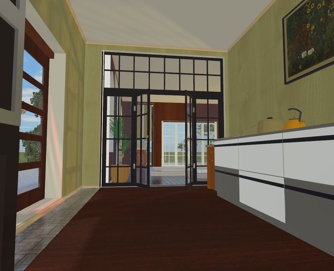 My house Model In montana Low-poly 3D model_10