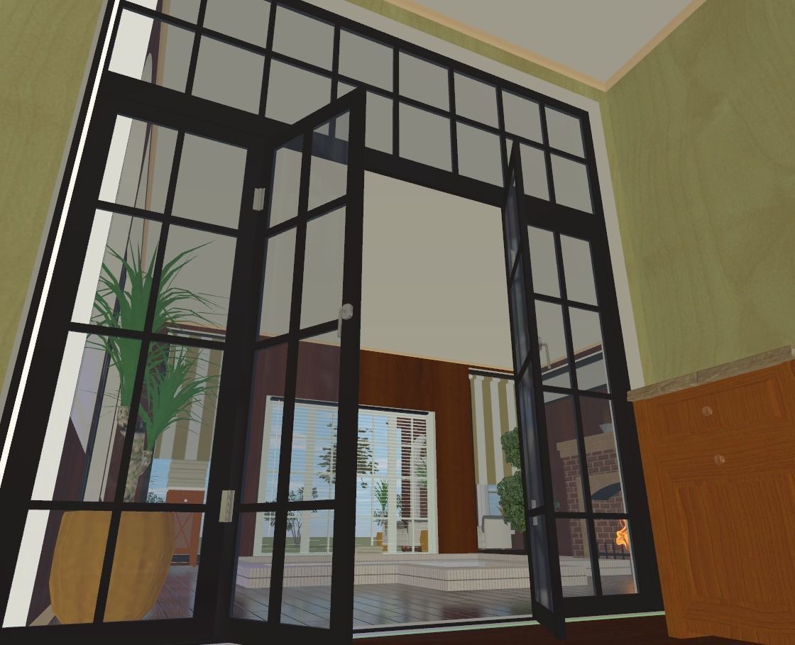 My house Model In montana Low-poly 3D model_11