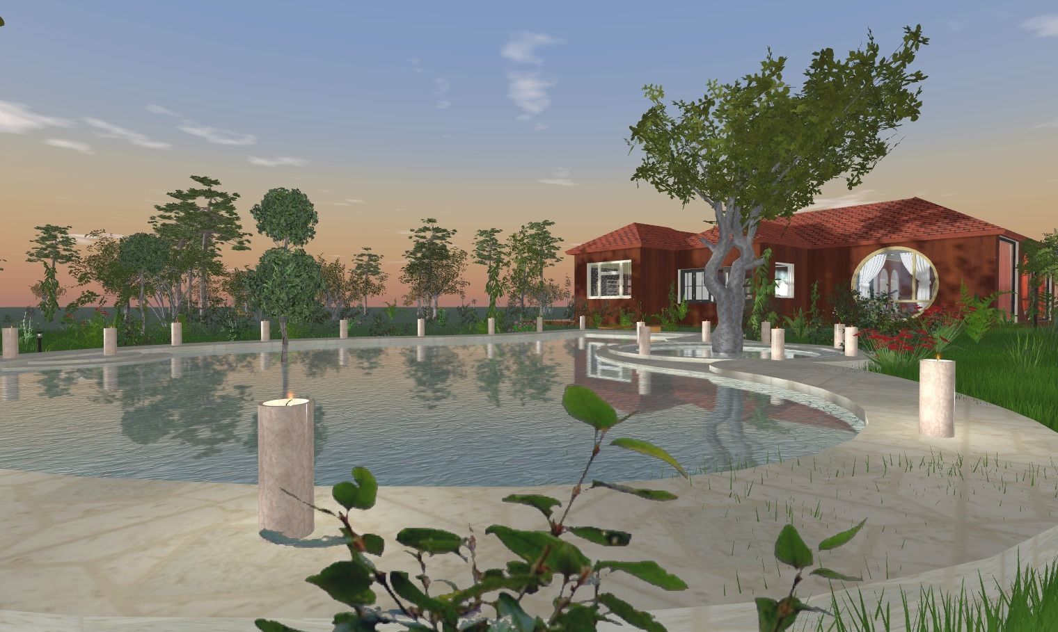 My house Model In montana Low-poly 3D model_60