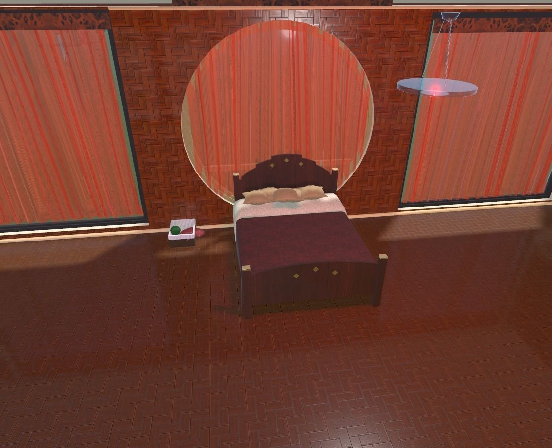 My house Model In montana Low-poly 3D model_44