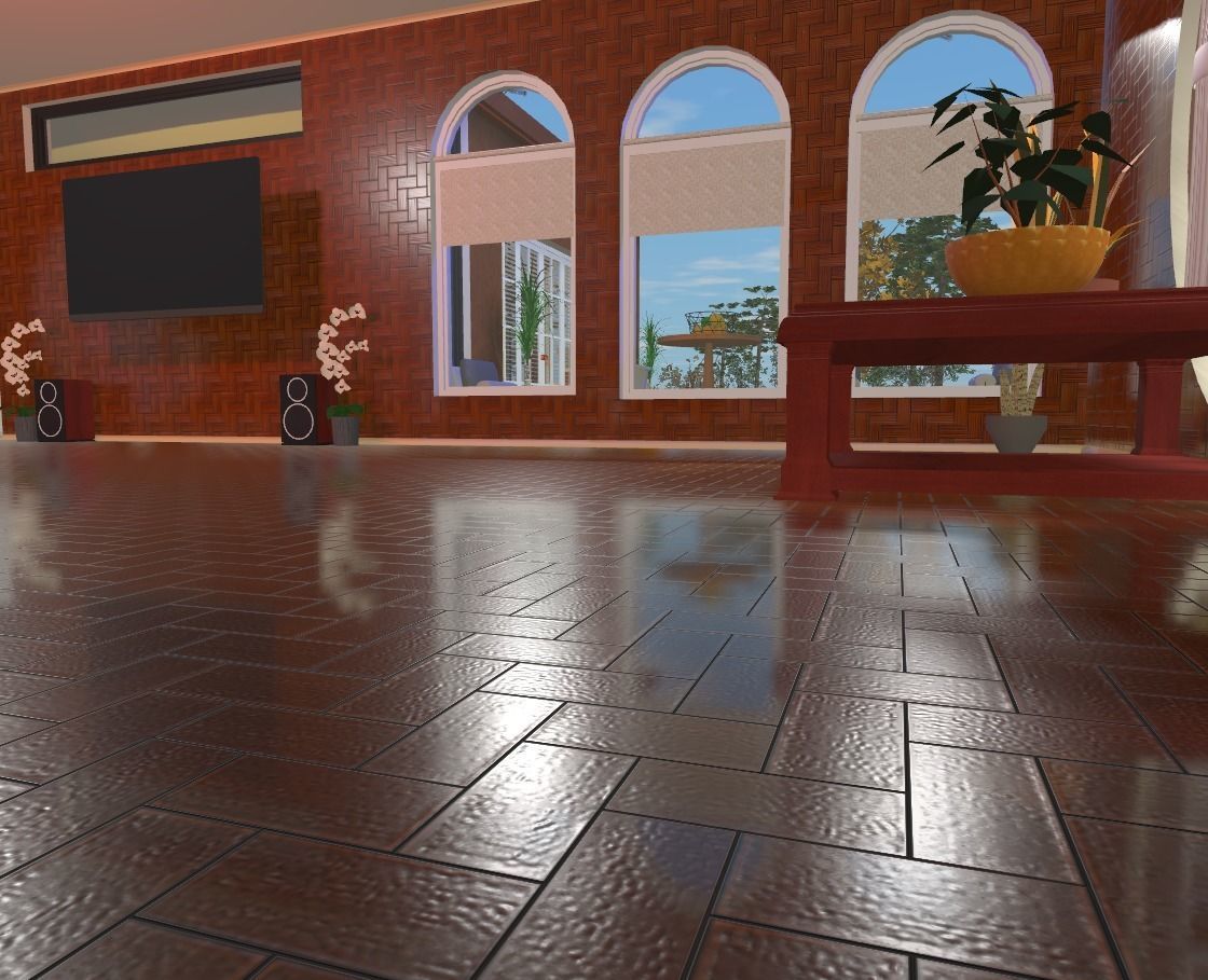 My house Model In montana Low-poly 3D model_40