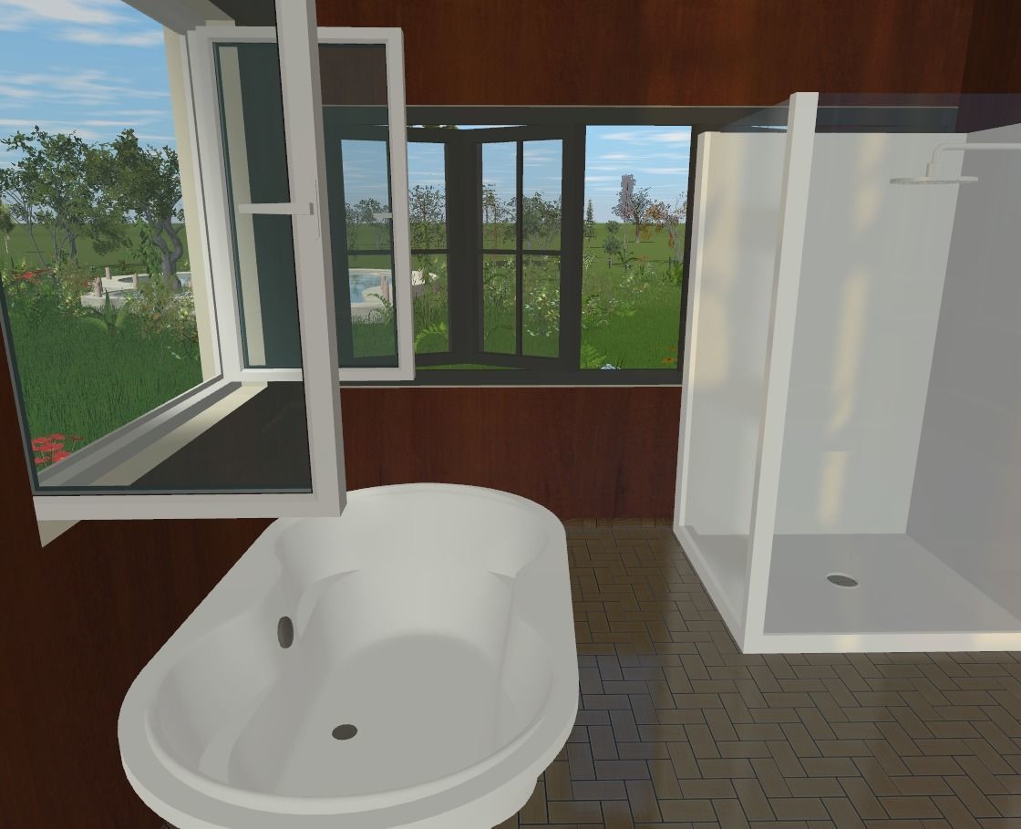 My house Model In montana Low-poly 3D model_6