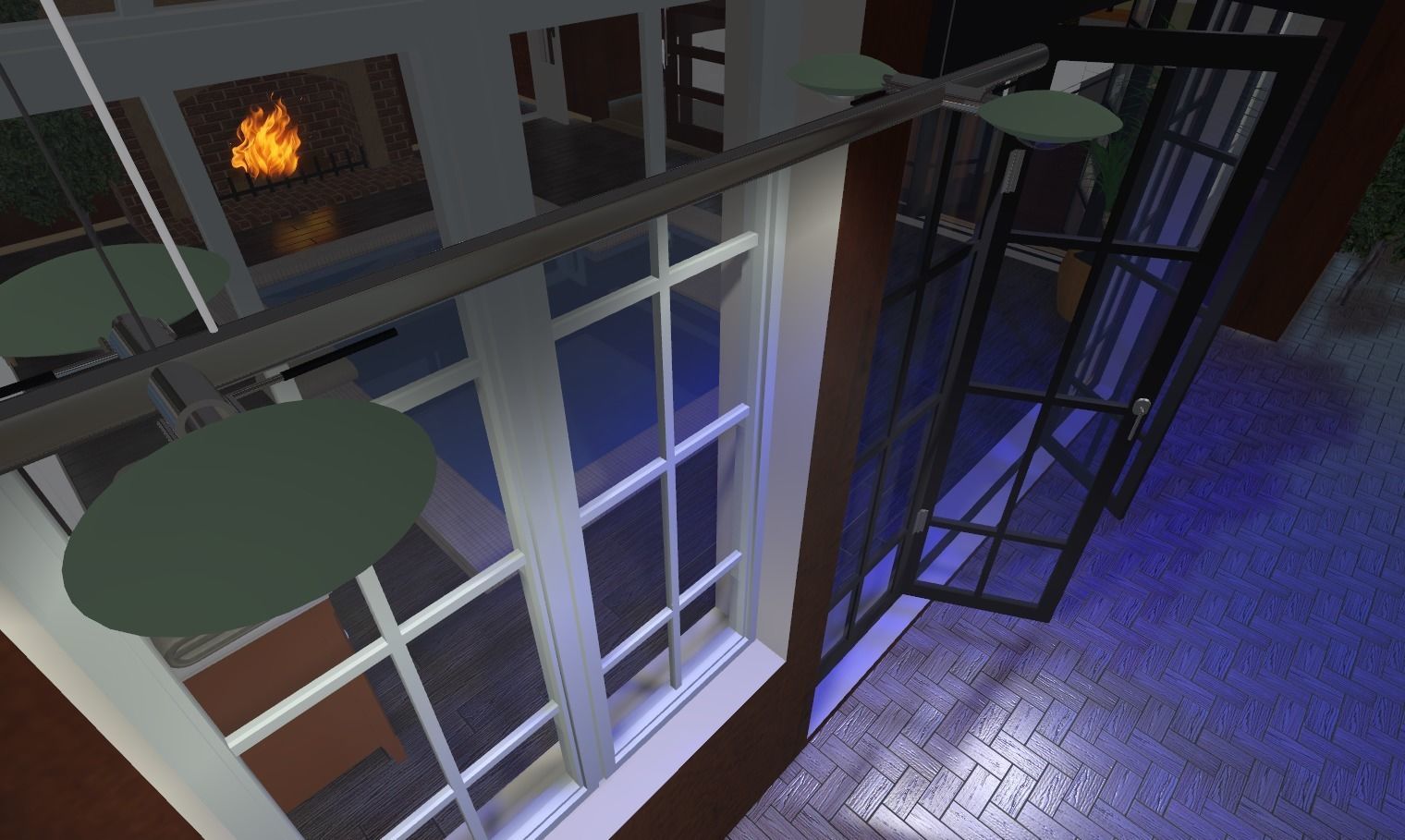 My house Model In montana Low-poly 3D model_32