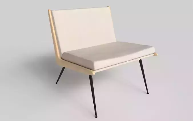 beige armchair 