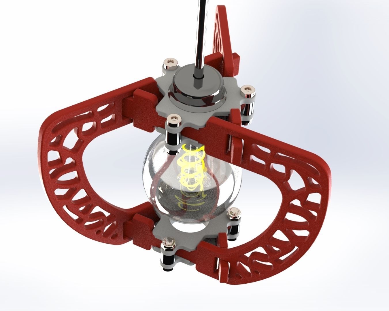 3d model-butterfly lampshade-ready to print 3D print model_7