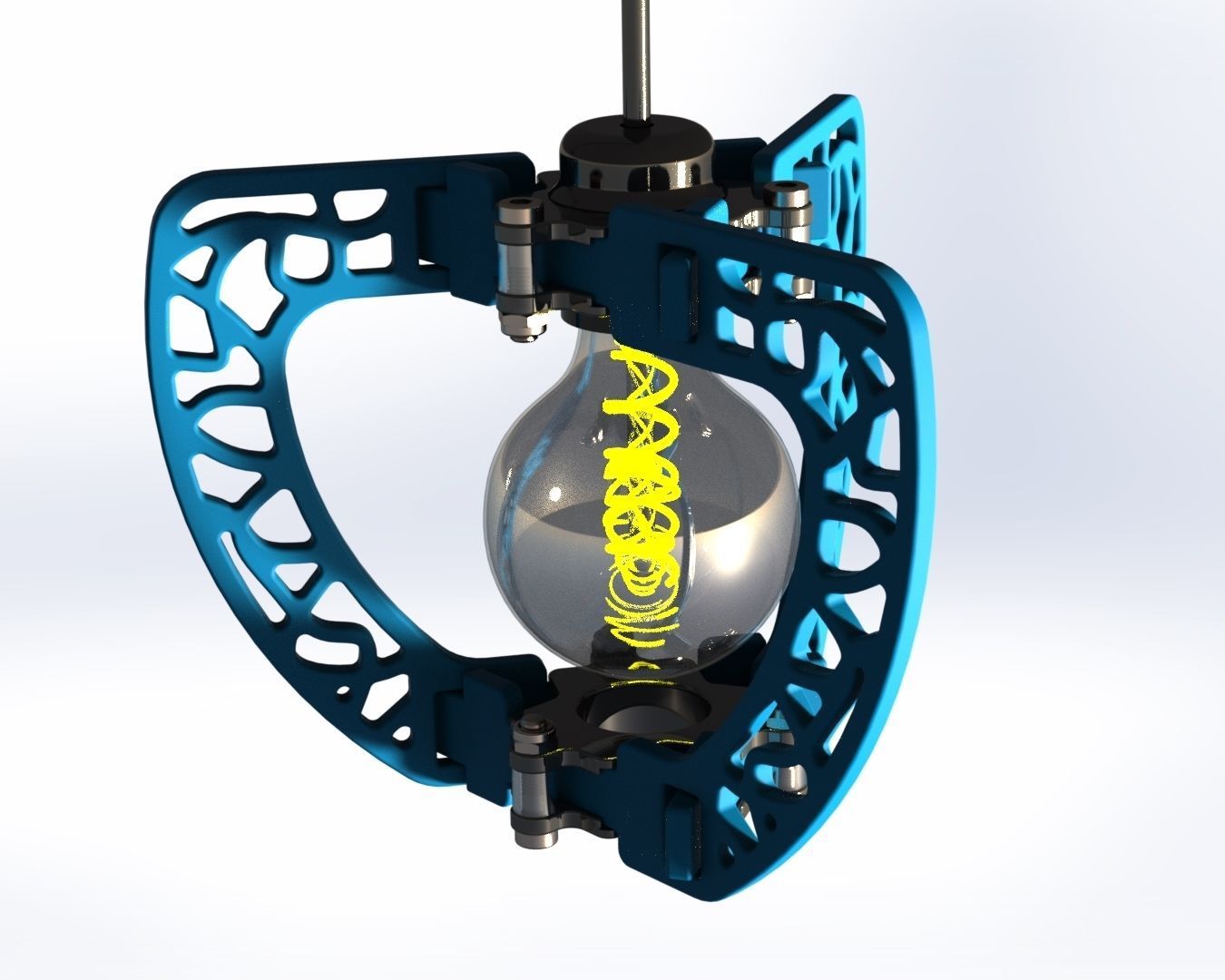 3d model-butterfly lampshade-ready to print 3D print model_2