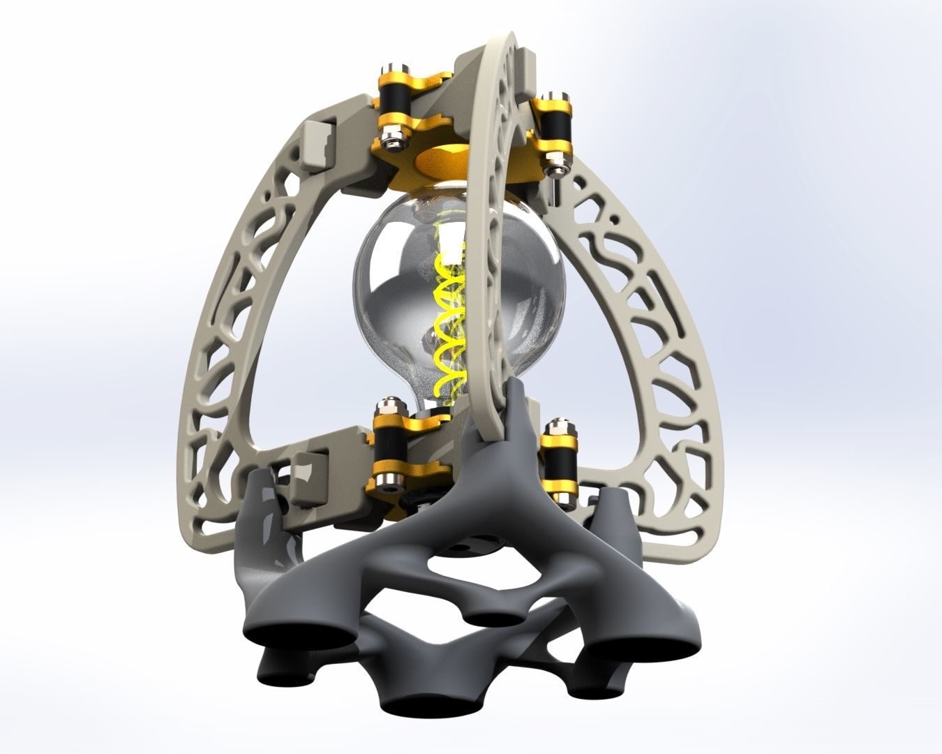 3d model-butterfly lampshade-ready to print 3D print model_13