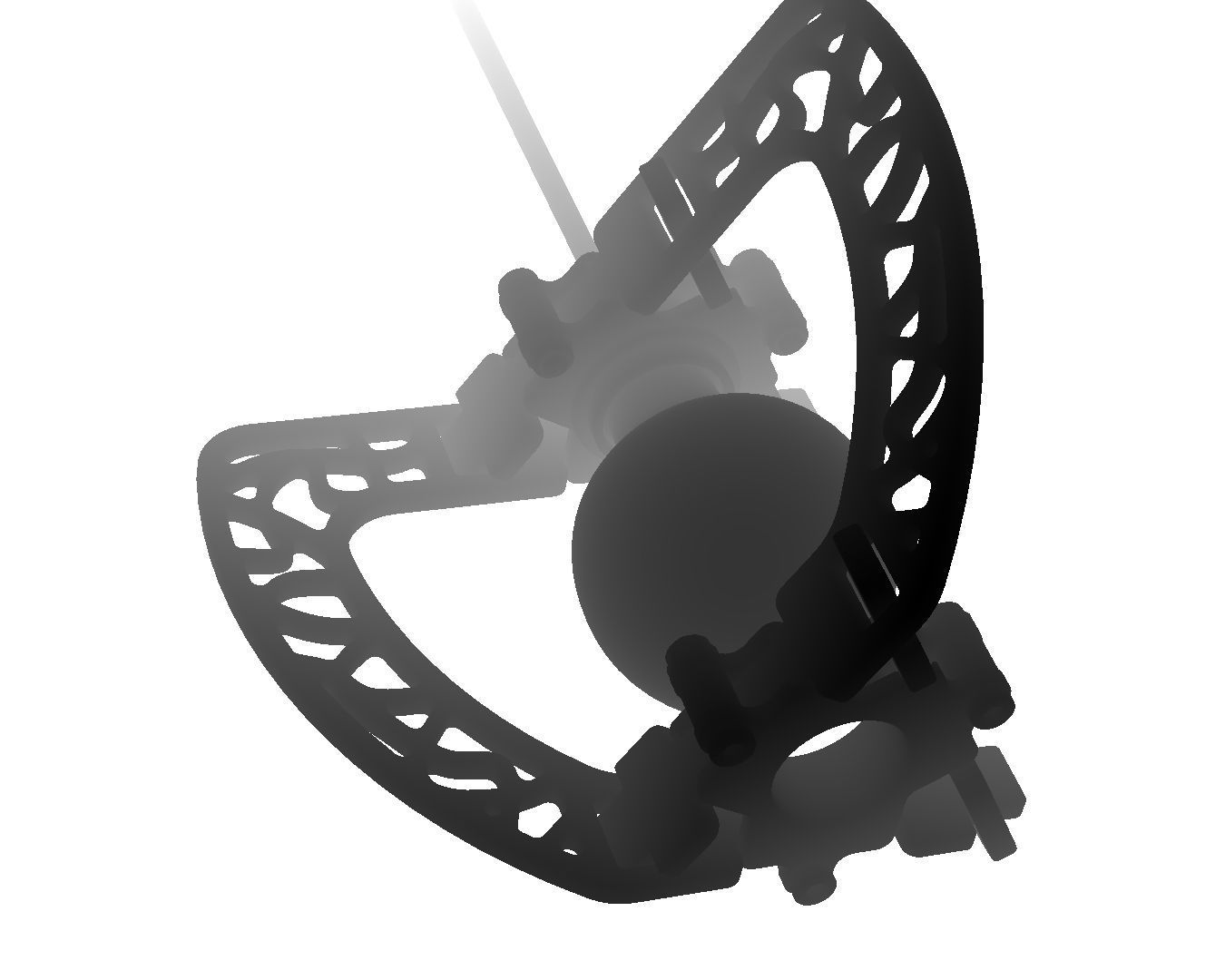 3d model-butterfly lampshade-ready to print 3D print model_23