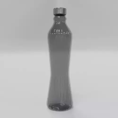 Twisted Glass Bottle