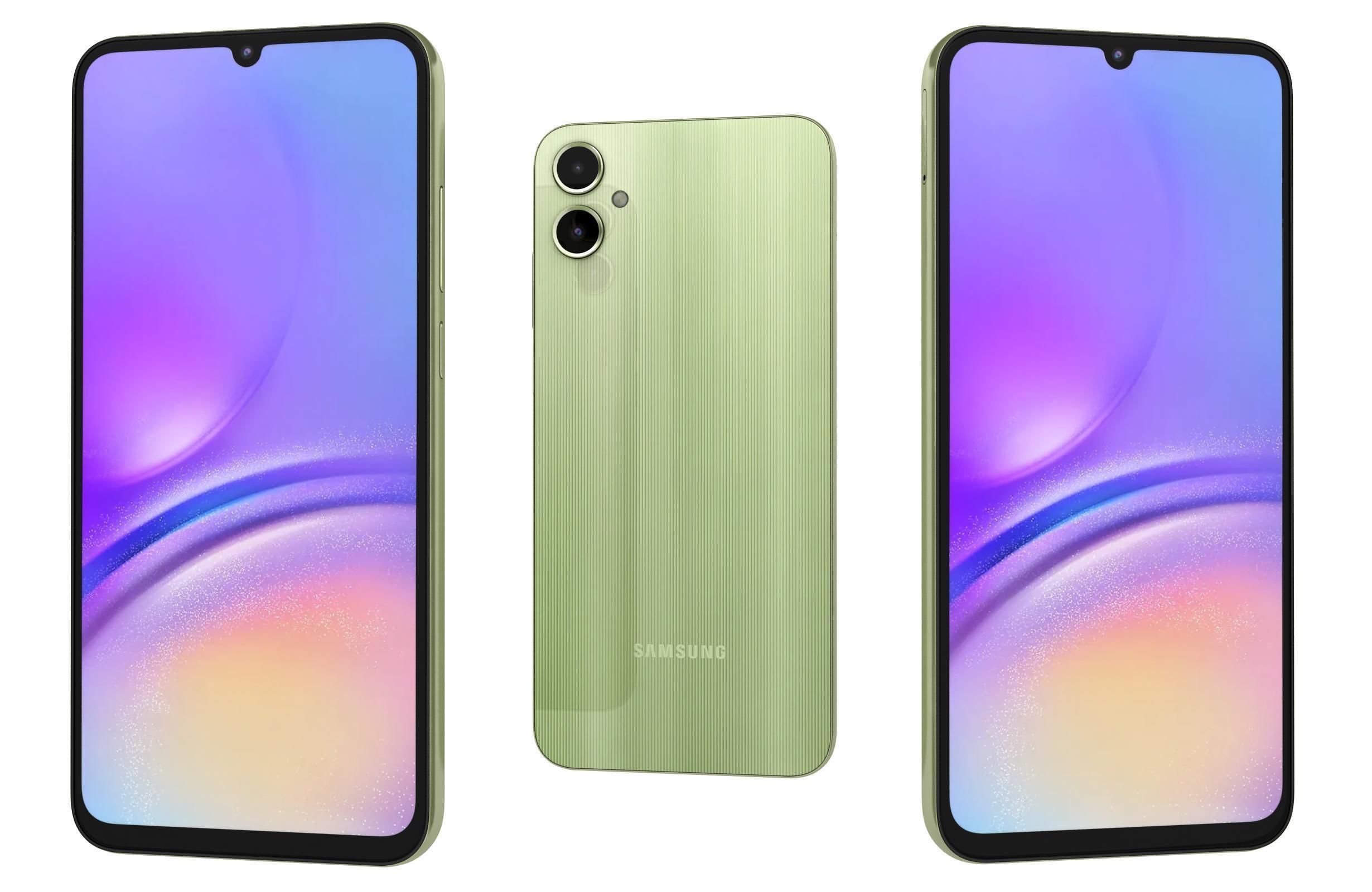 Samsung Galaxy A05 All Colors 3D model_24