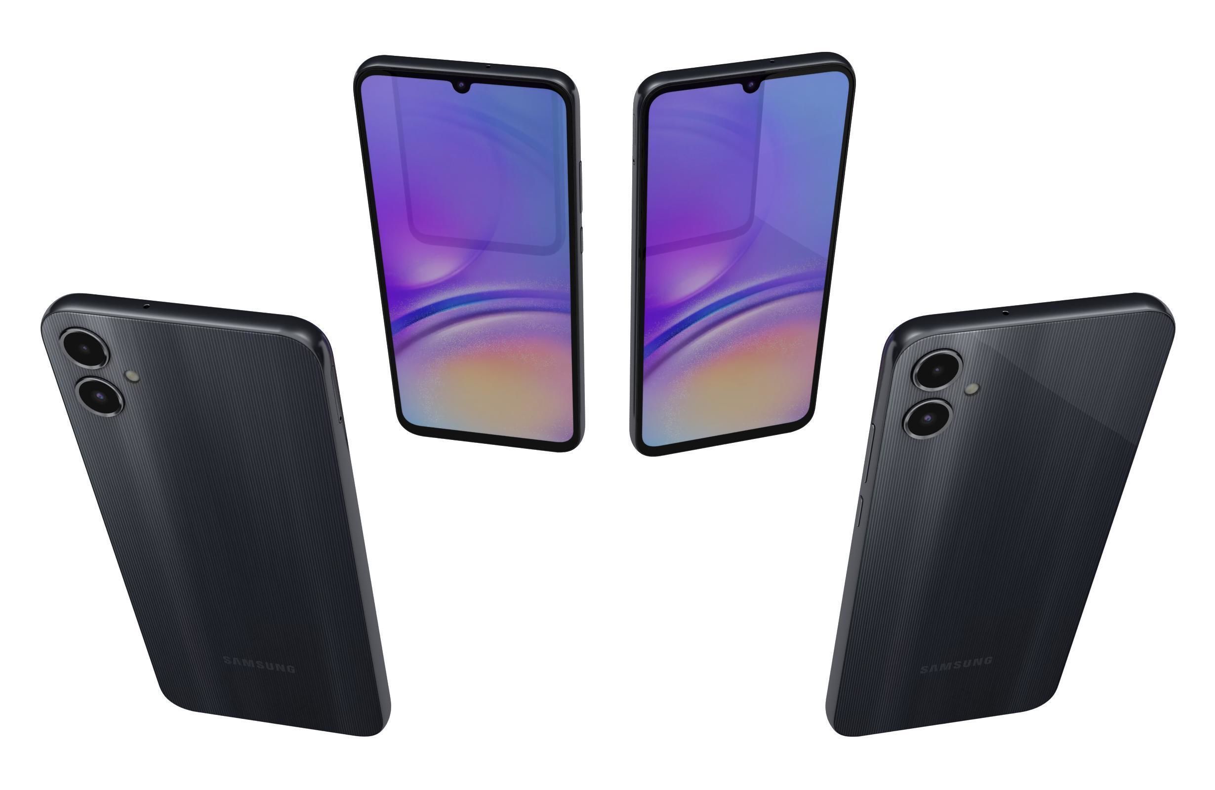 Samsung Galaxy A05 All Colors 3D model_2