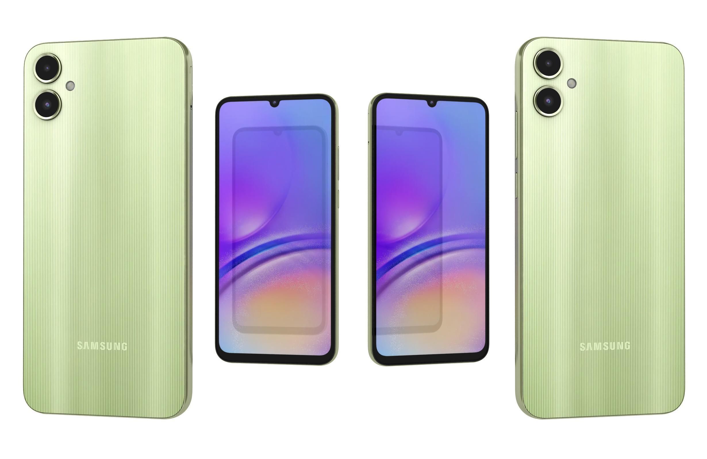 Samsung Galaxy A05 All Colors 3D model_29