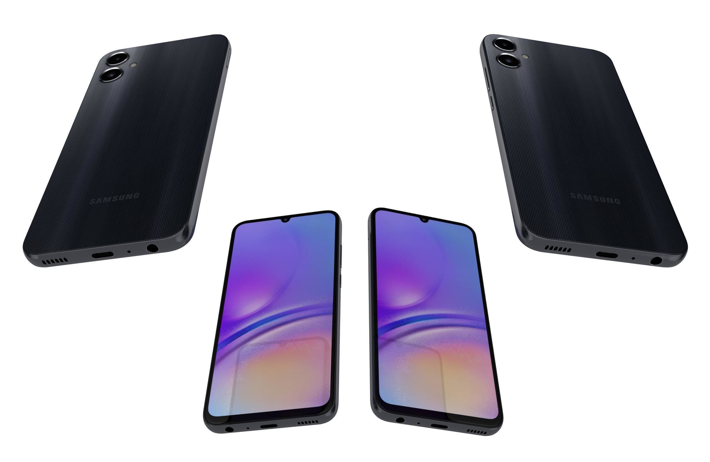 Samsung Galaxy A05 All Colors 3D model_7