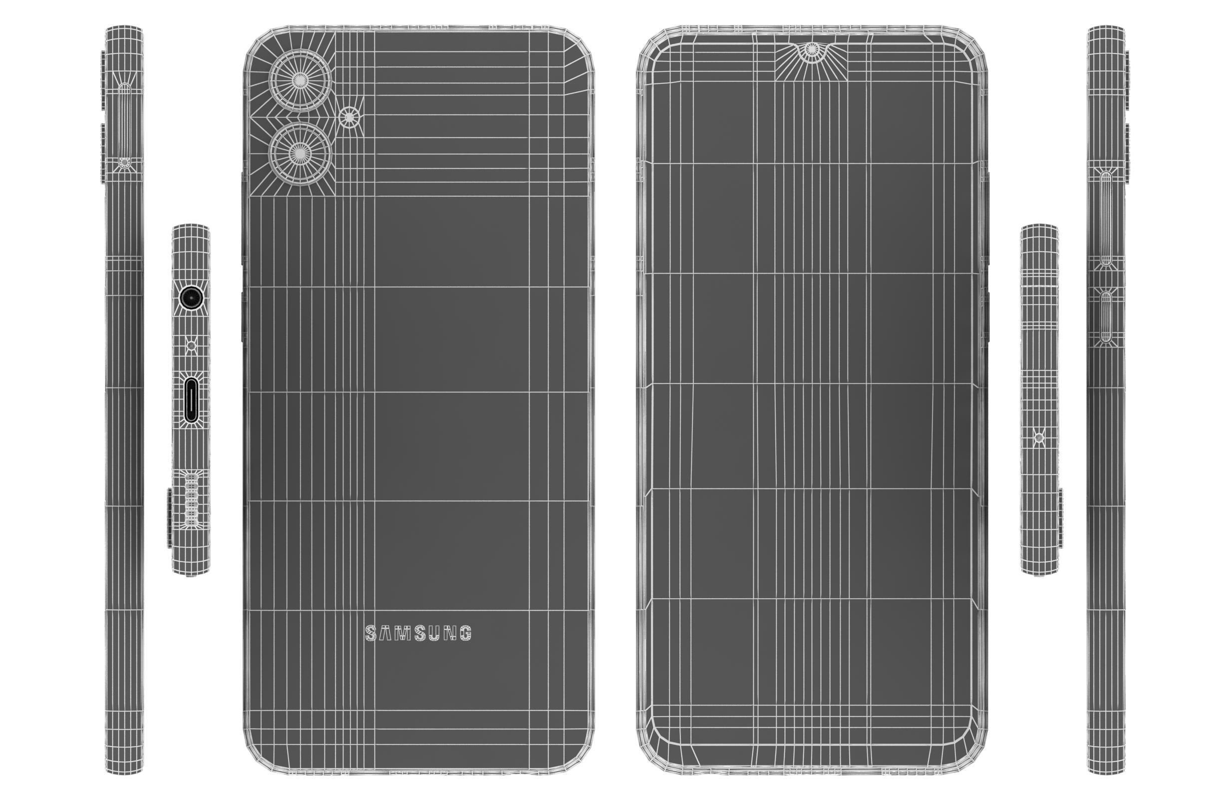 Samsung Galaxy A05 All Colors 3D model_32