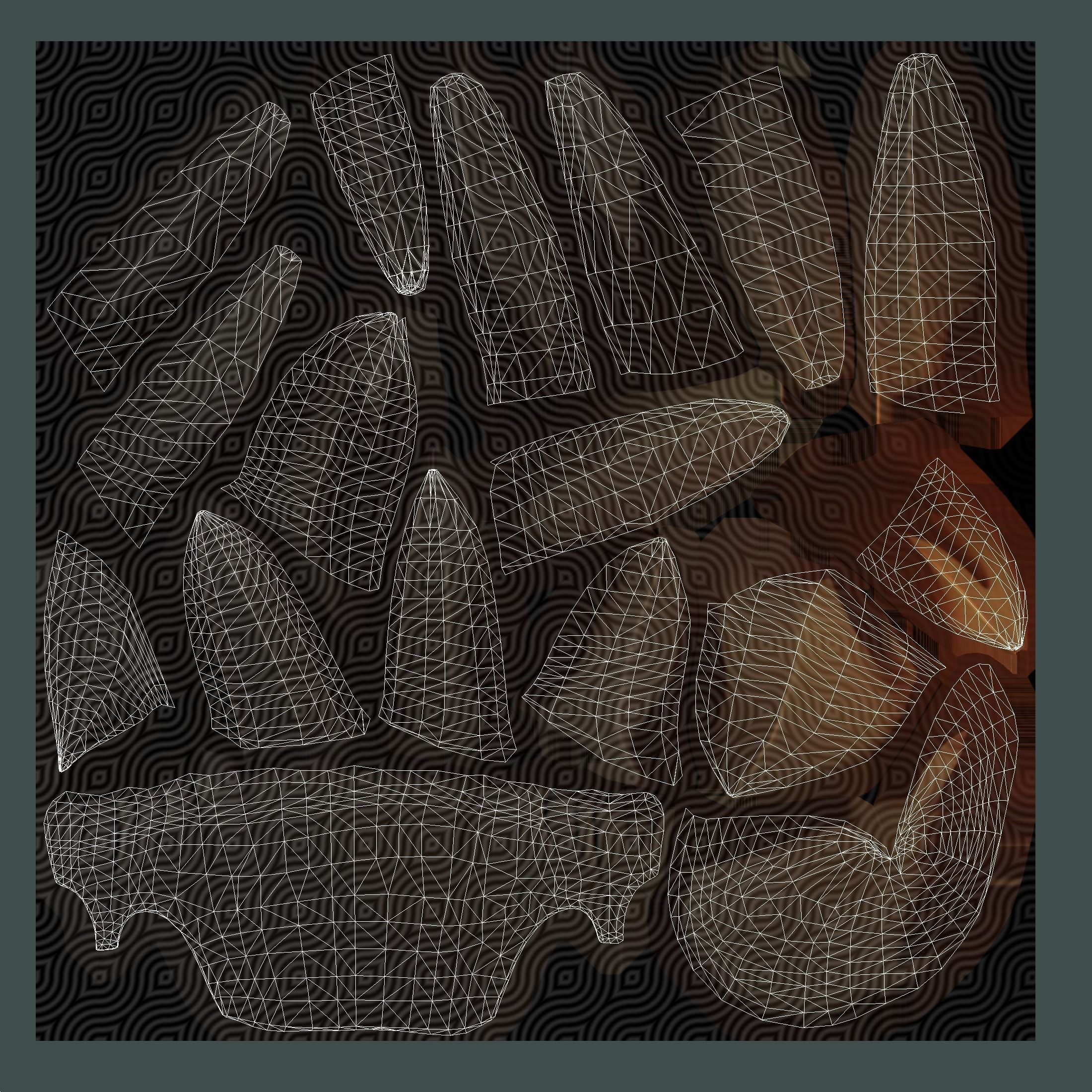 Short Hairstyle Cartoon Young Man Boy Head Icon 3D model 3D model_24