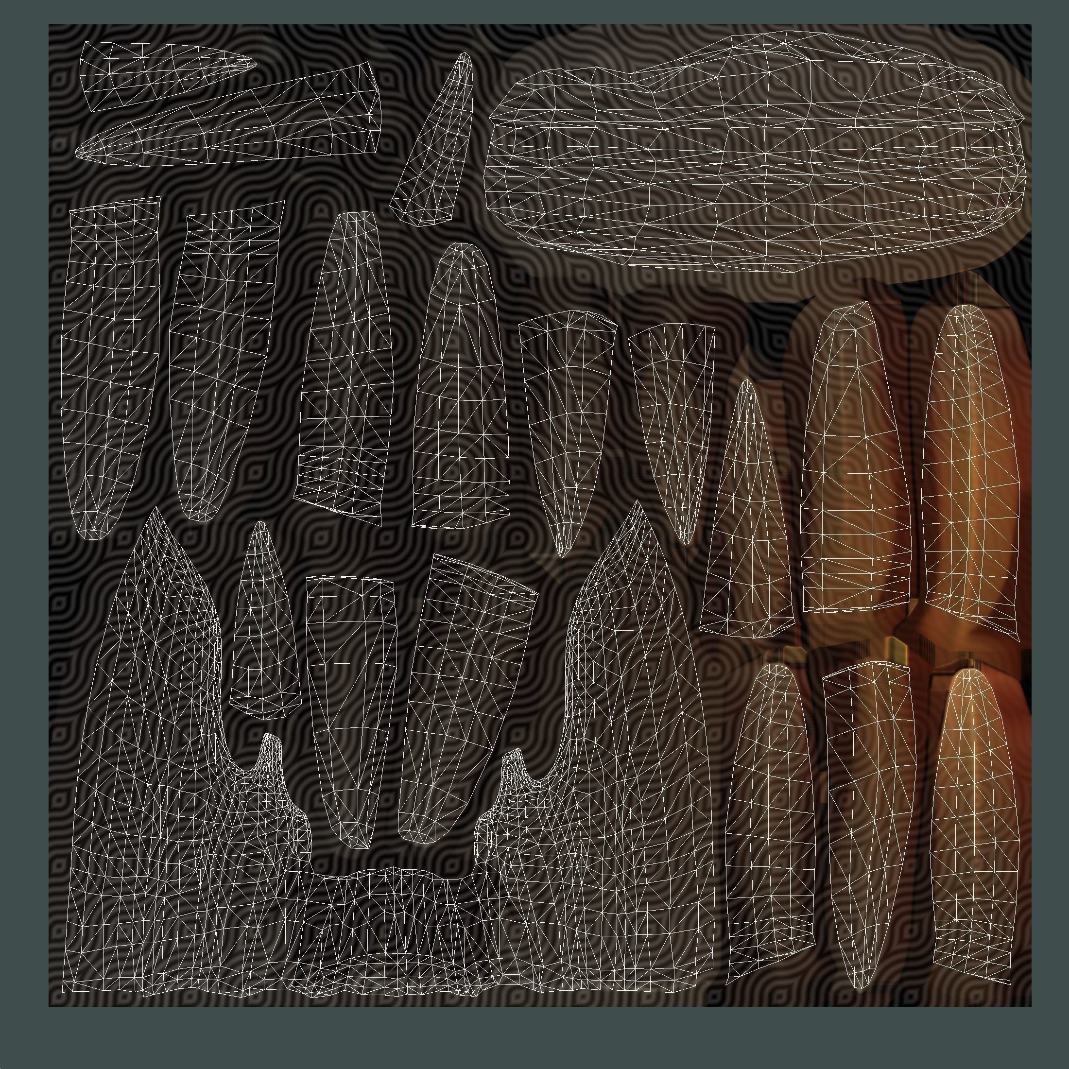 Short Hairstyle Cartoon Young Man Boy Head Icon 3D model_19