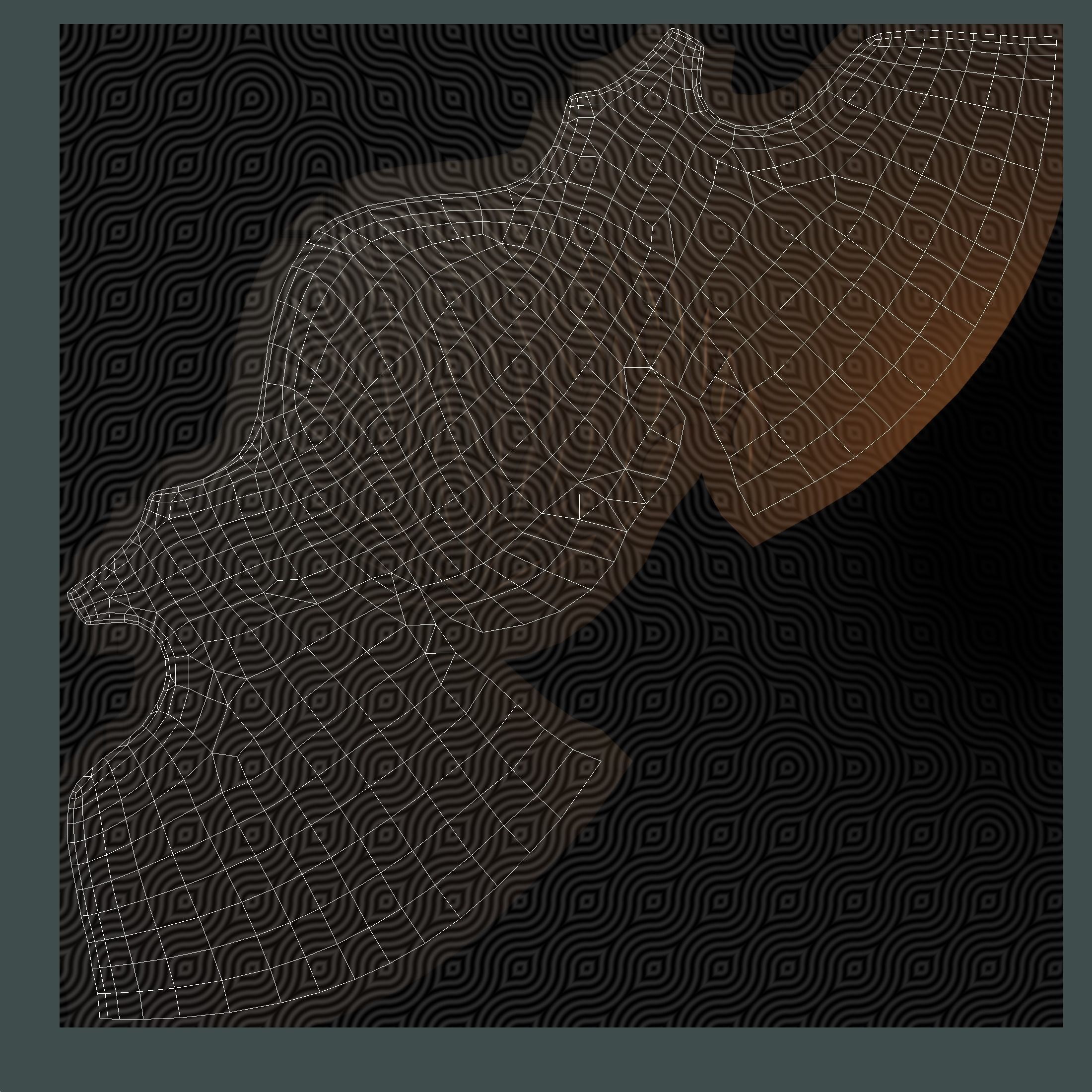 Short Hairstyle Cartoon Young Man Boy Head Icon 3D model_22