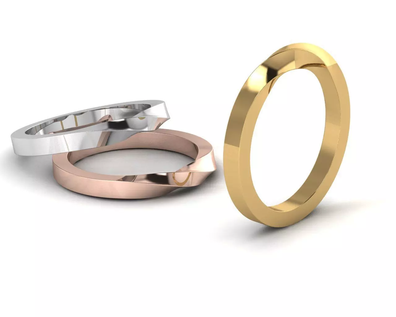Twist ring Free 3D print model