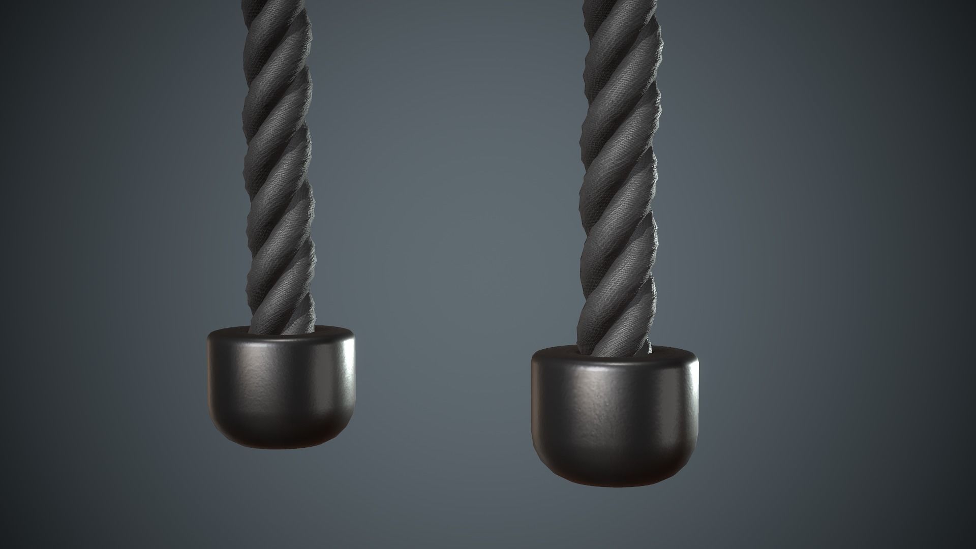 Push Pull Rope Low-poly 3D model_2