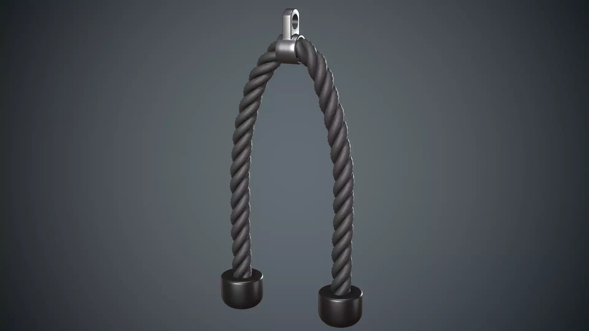 Push Pull Rope Low-poly 3D model_0