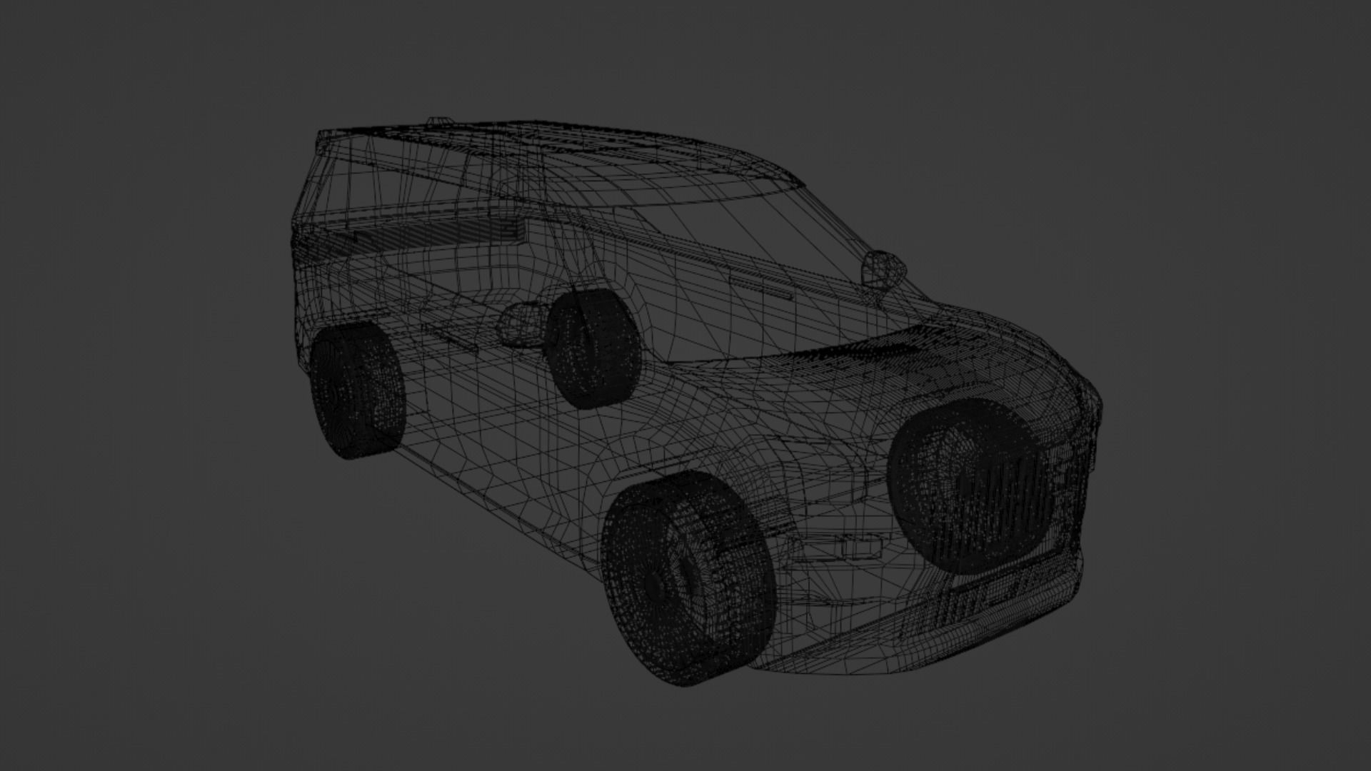 ZEEKR 009 Low-poly 3D model_6