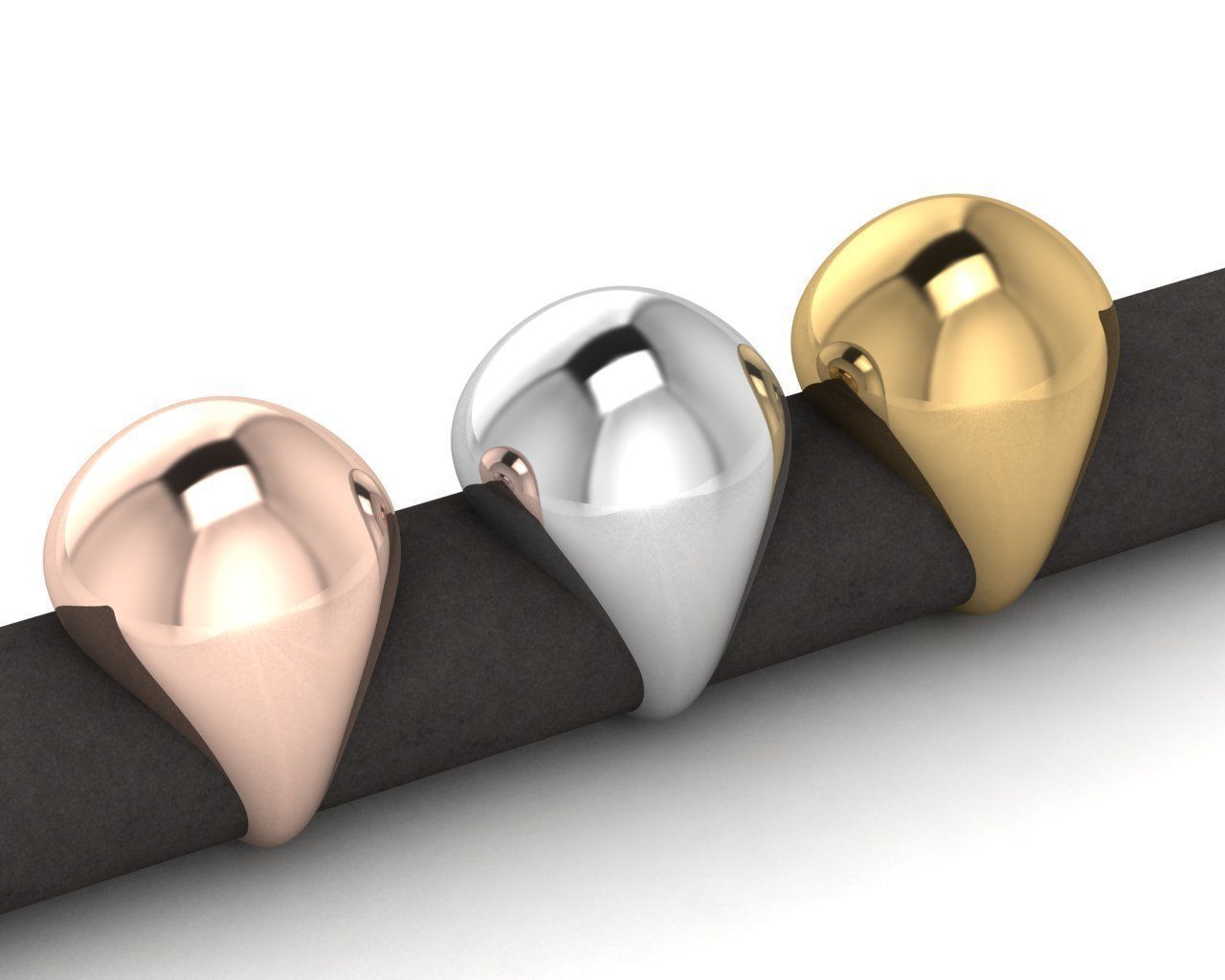 Dome ring 3D print model_1