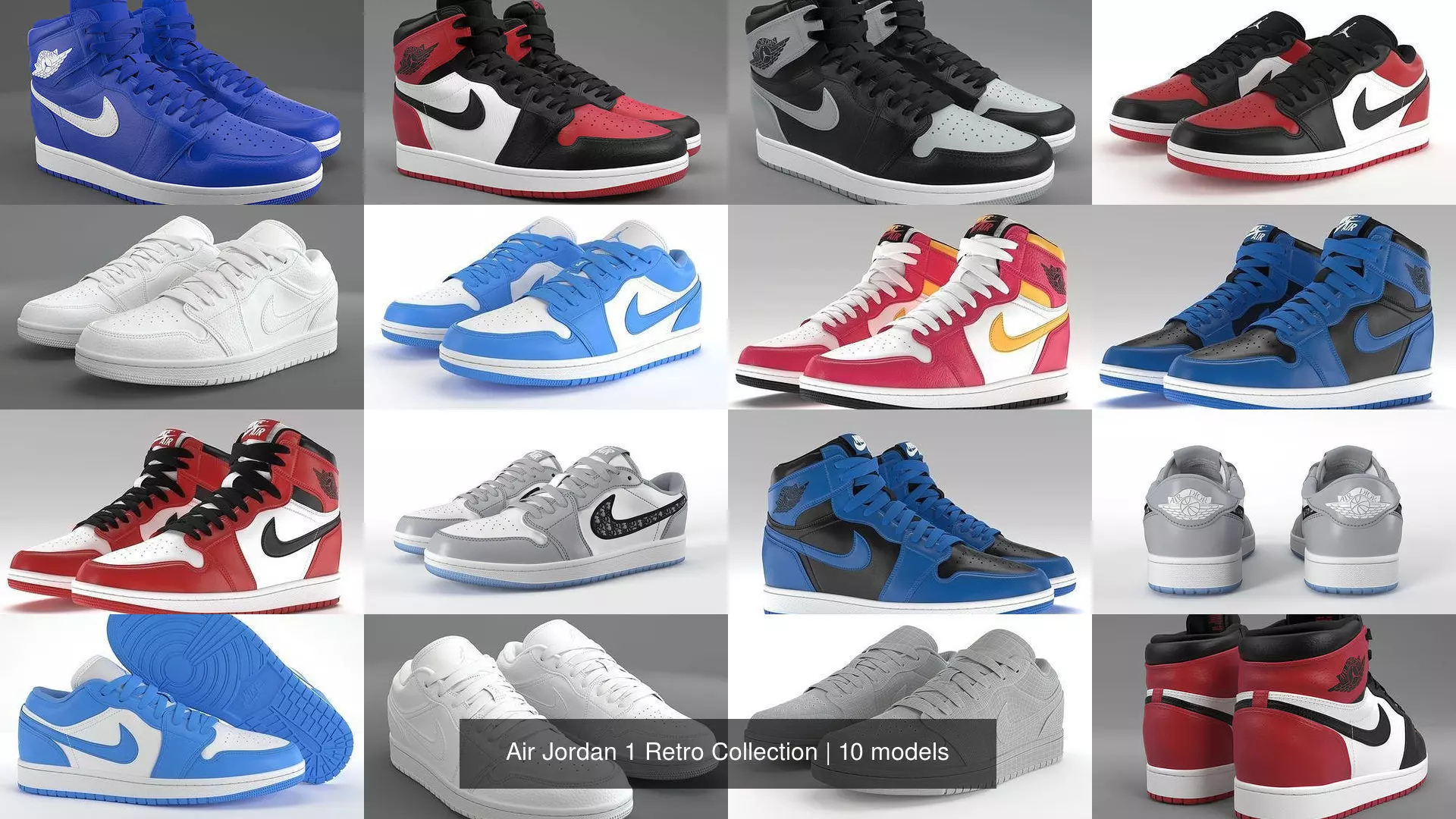 Air Jordan 1 Retro Collection _0