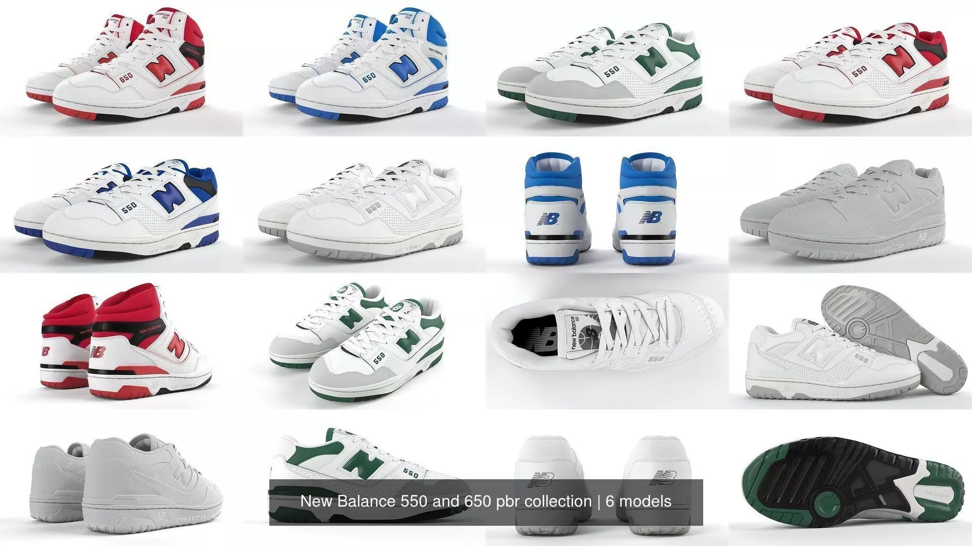 New Balance 550 and 650 pbr collection _0