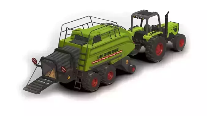 Farm Tractors And Bulldozers