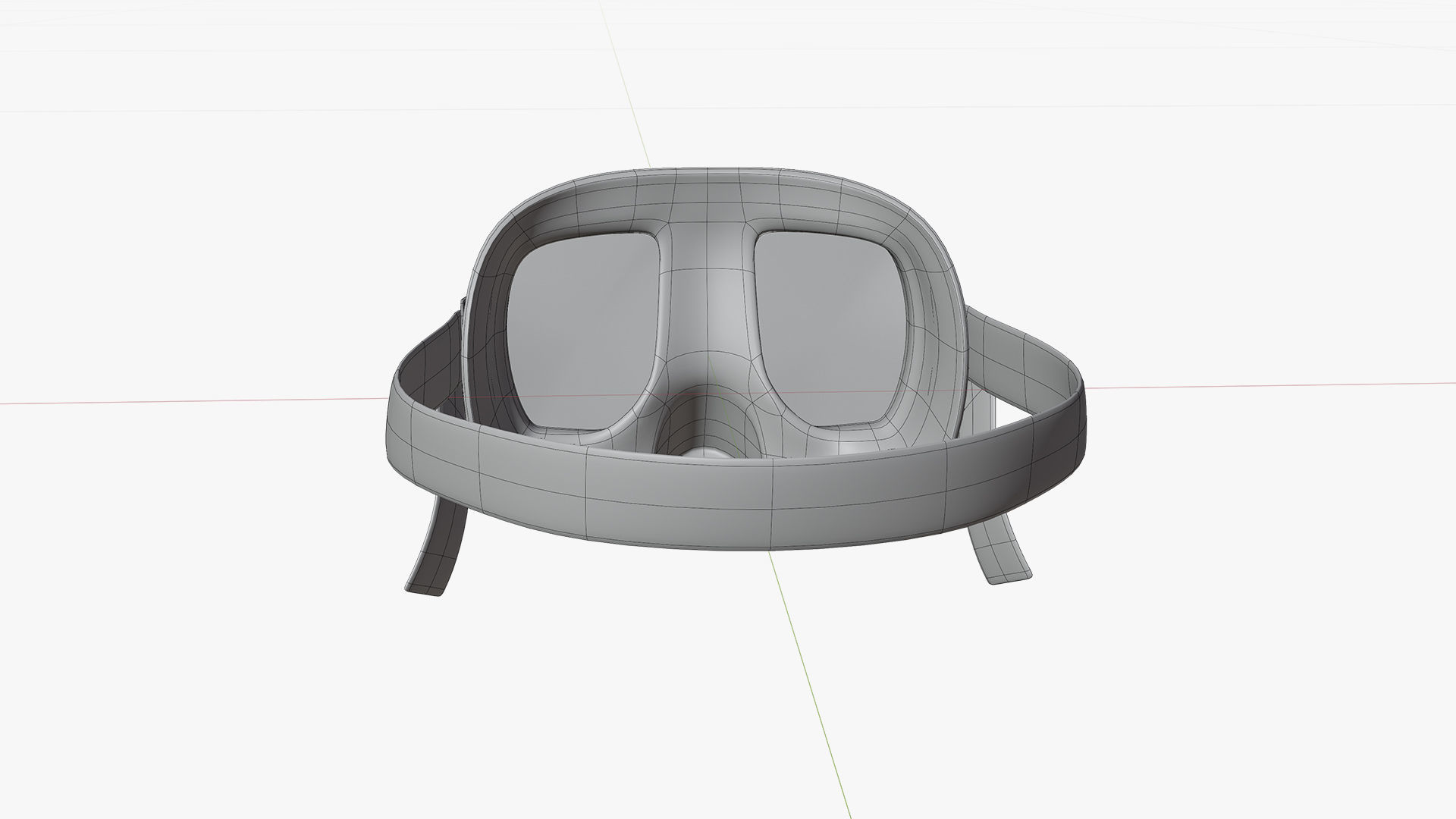 DIVING EQUIPMENT Low-poly 3D model_34