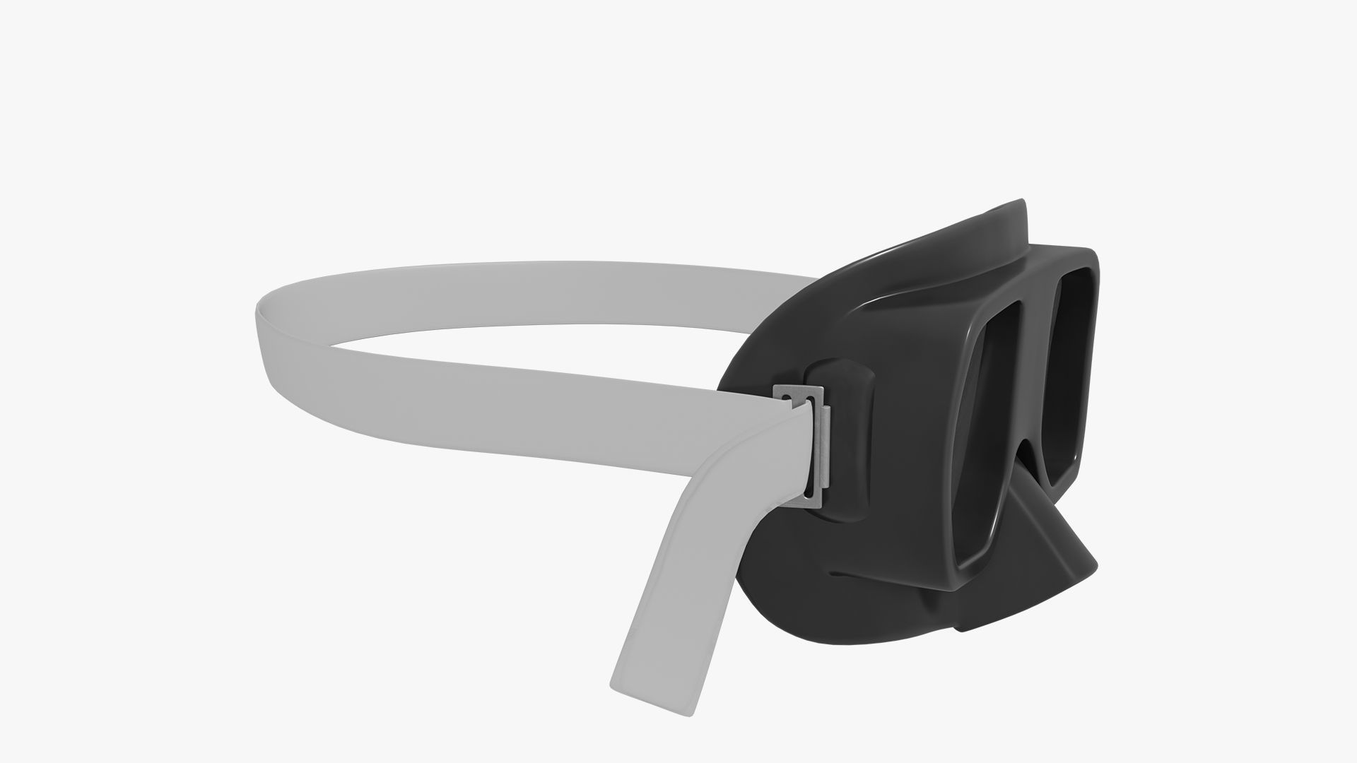 DIVING EQUIPMENT Low-poly 3D model_29