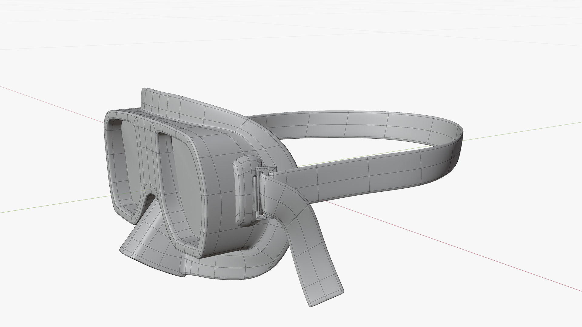 DIVING EQUIPMENT Low-poly 3D model_38