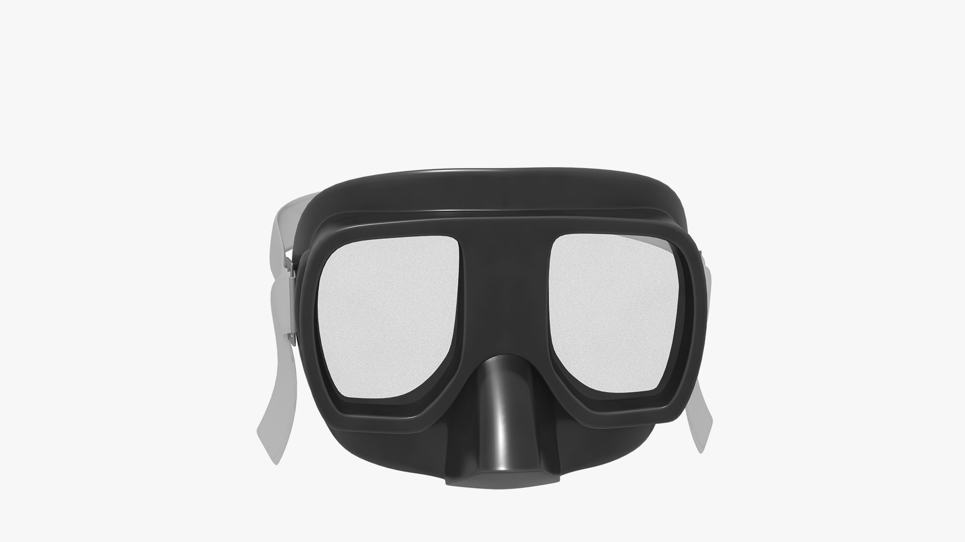 DIVING EQUIPMENT Low-poly 3D model_27