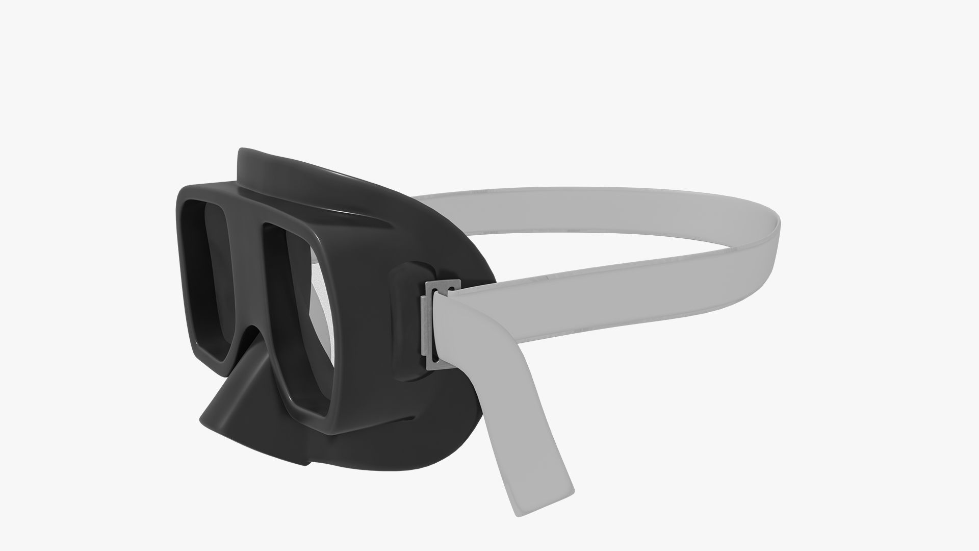 DIVING EQUIPMENT Low-poly 3D model_37