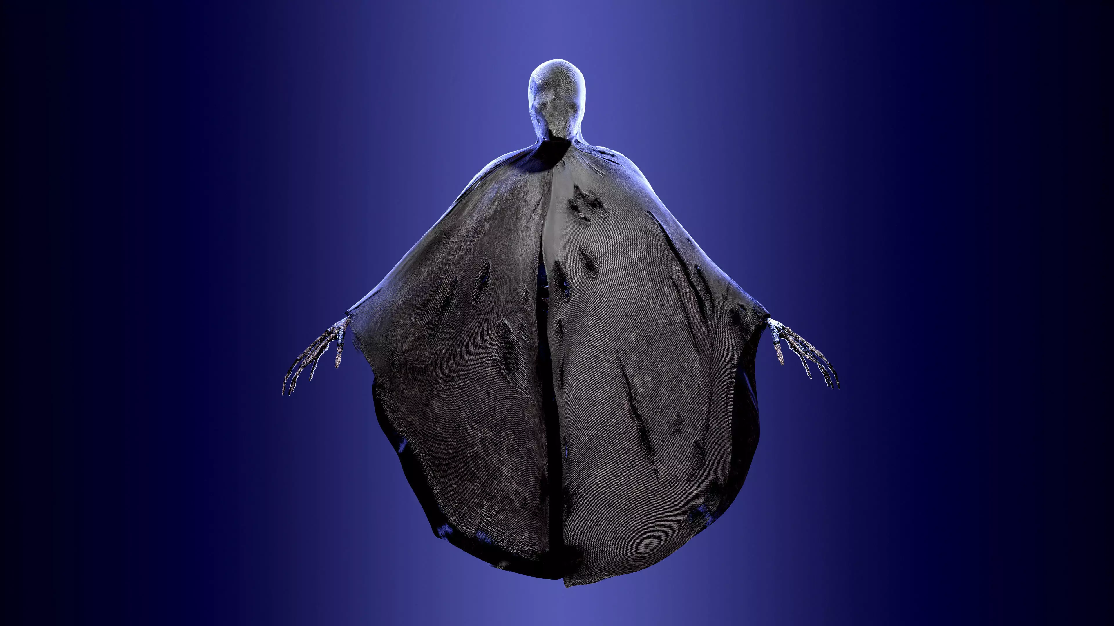 Halloween Creature Character 3D model_0