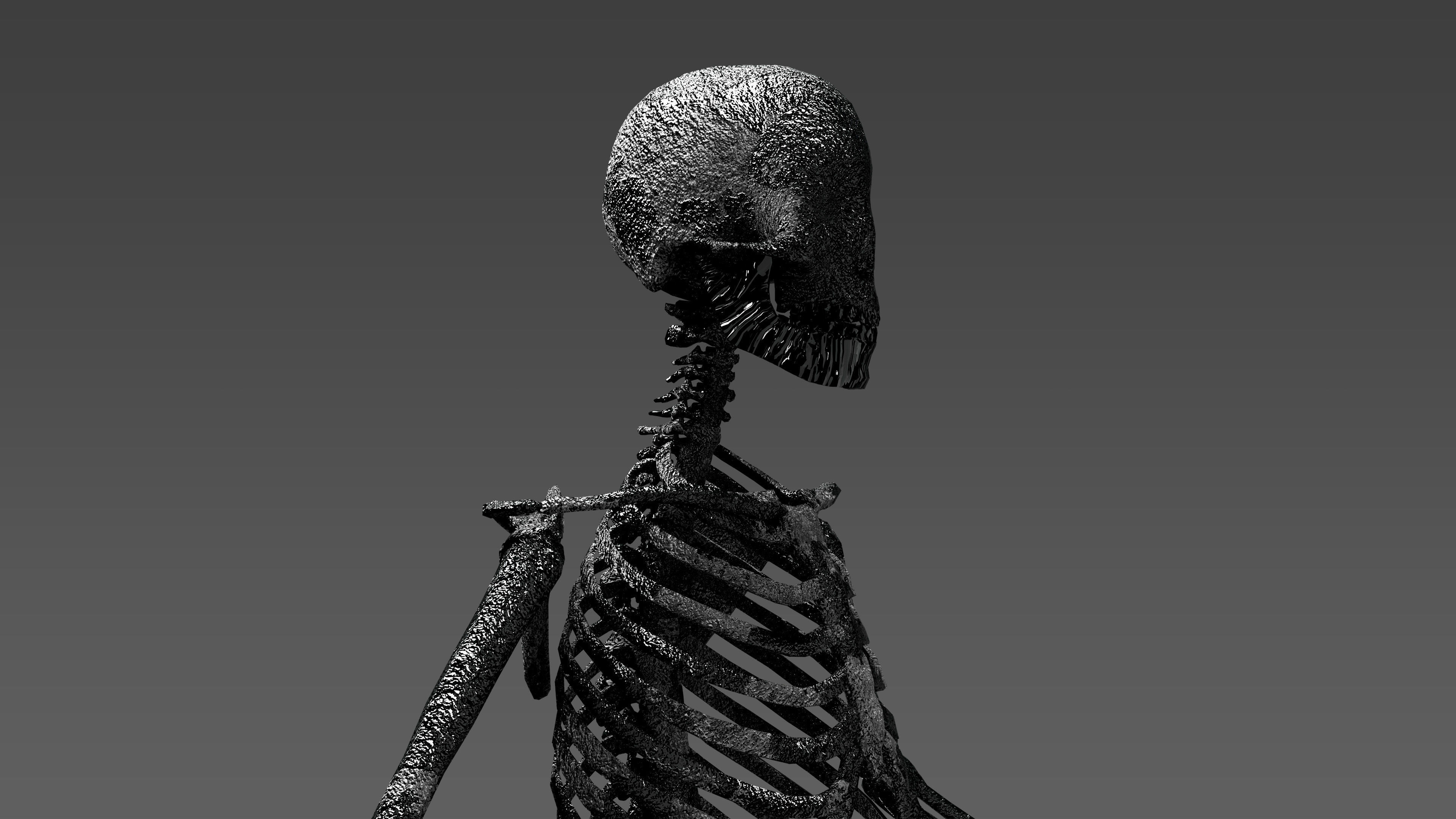 Halloween Creature Character 3D model_7