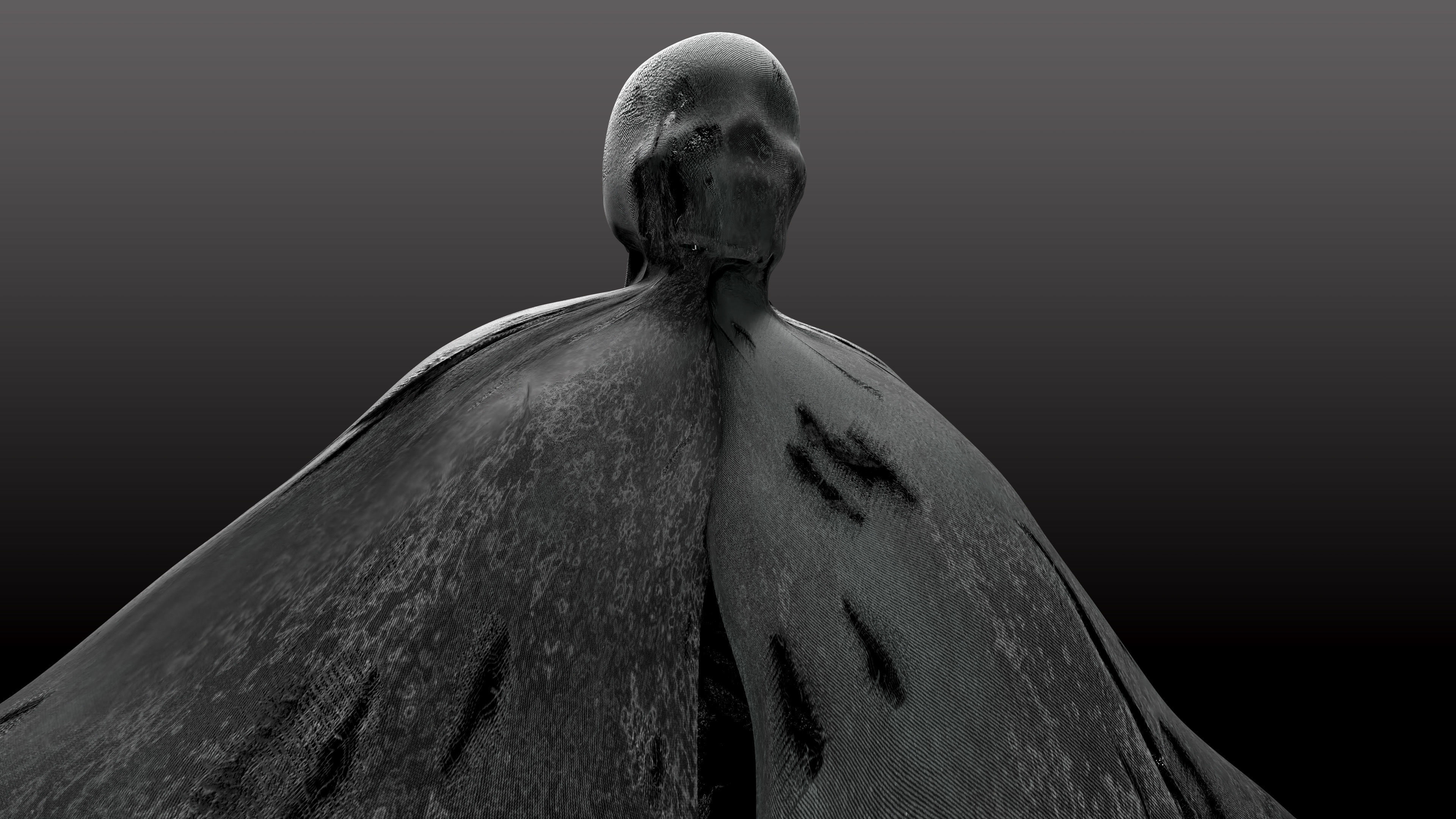 Halloween Creature Character 3D model_4