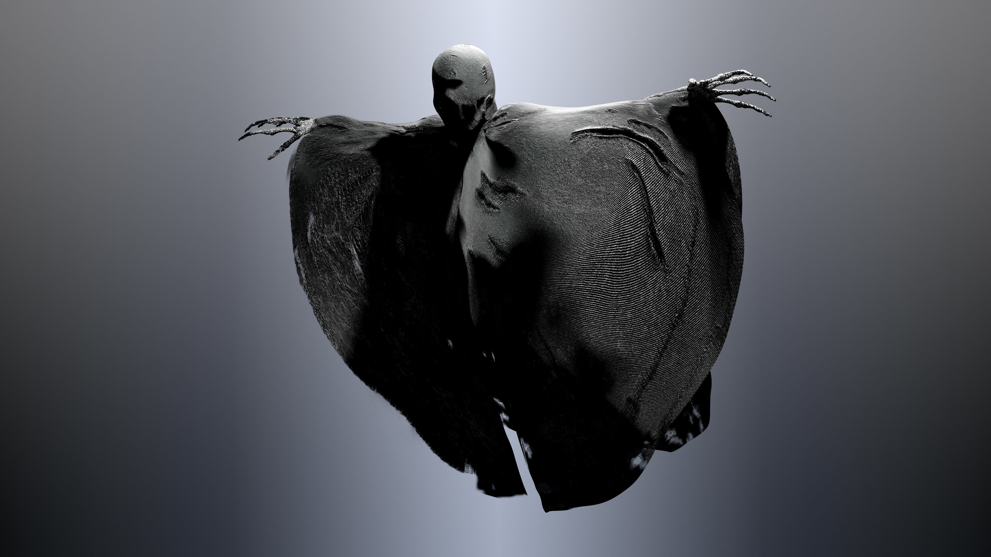 Halloween Creature Character 3D model_5