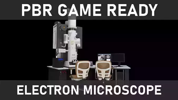 RoschVault Electron Microscope PBR game ready